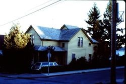 Circa 1905 Greek Revival house at 7149 Calder Avenue, Sebastopol, California, 1975