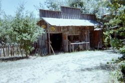 Exterior of western building at George H. Smith's Georgetown near Sebastopol, California, 1997