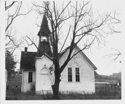 Freestone Congregational Church in Freestone at foot of O'Farrell Hill taken in 1959