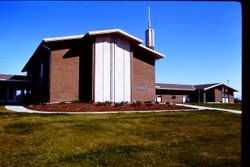 Church of Jesus Christ of the Latter Day Saints on Valentine Avenue in Sebastopol, California, 1970