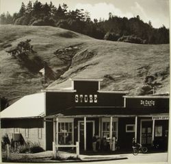 DeCarly Store in Duncans Mills taken in 1973