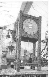 1913 Gravenstein Apple Show exhibit of the Graton clock