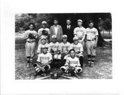 Sebastopol Union Grammar School baseball team--the SAGS--in 1928