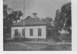 Oak Grove School in Graton, early 1900s