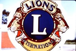 Lions International sign