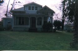 House that originally belonged to the Mary (Chandler), Charles Olcott and Melvin DaVall family in Sebastopol, California, about 2005