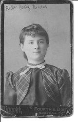 Retta (Henrietta) Craig (Brians) (b. 1878-Occidental-), about 1900