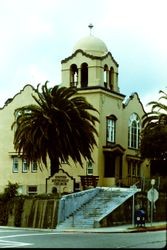 Historic Preservation Award 1977 and 1982--Sebastopol United Methodist Church, 7789 Healdsburg Avenue, Sebastopol, California (Main Street and Healdsburg Avenue)