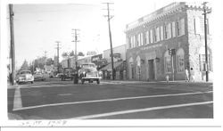 Main Street and Bodega Avenue, Sebastopol, September 1958