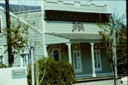 Jeweler store in Duncans Mills, California, April 1983