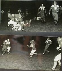 Analy High School football, fall, 1951--Analy Tigers vs Vallejo Apaches on Friday October 26th, 1951
