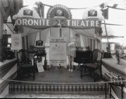 Gravenstein Apple Show display the "Oronite Theatre by Standard Oil Company of California,", about 1930s