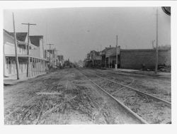 Downtown Sebastopol in December 1904 before paving