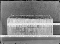 Filters(?) and two yardsticks advertising Naumann & Sons Sebastopol Paint Store