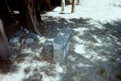 Stonework at George H. Smith's Georgetown near Sebastopol, California, 1997