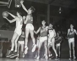 Analy High School basketball B team of 1949-50--Analy vs San Rafael