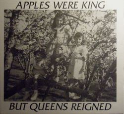 Apple Blossom Queen and her two attendants--all unidentified, 1950s