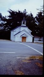 Church of Christ building in Forestville, California