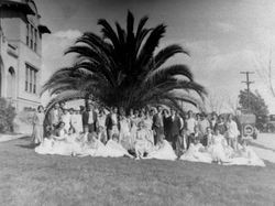 1925 Analy Union High School drama group cast of "The Wishing Well" an Irish comedy