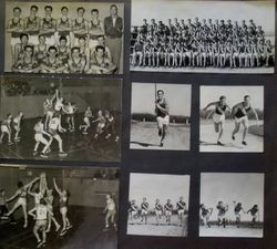 Analy High School 1952 basketball and track