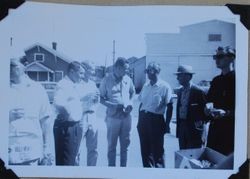 Group of Sebastopol Lions Club men, about 1960 (Sebastopol Lions Club scrapbook photo)