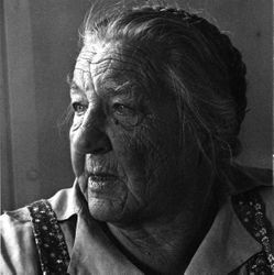 Rose Gaffney, anti-nuclear activist, about 1960s