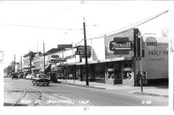 Main Street, Sebastopol, California, 1956