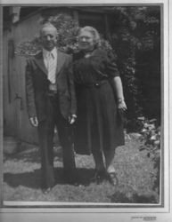 William S Borba and his wife Willow Borba, about 1940s