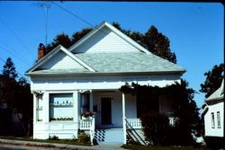 1895 Queen Anne cottage at 7158 Calder Avenue, Sebastopol, California, 1975