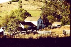 Unidentified house and property in western Sonoma County, 1975