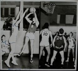 Analy High School Tigers basketball 1948--Analy vs Sonoma