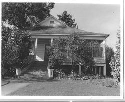 1895 Queen Anne house in the Calder Addition, at 330 South Main Street, Sebastopol, California, 1993