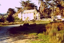 Cenazzi Ranch House on Coleman Valley Road between Bodega Bay and Occidental, April 1983