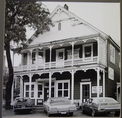 Taylor Building, Occidental Bakery and Art Gallery in Occidental California, about 1990