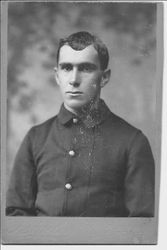 Unidentified young man, about 1900s