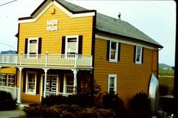 Wooden Duck Antique Shop in the village of Bodega, California, 1983