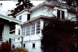 Unidentified house, likely in Santa Rosa, California, photographed in 1976