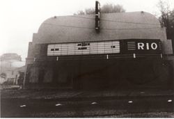 Rio Movie Theater in Monte Rio, California