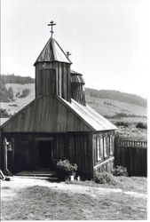 Chapel at Fort Ross the first European settlement in Sonoma County