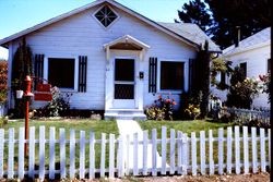 Earl Van Etten residence at 411 Eleanor Avenue, Sebastopol, California, 1970