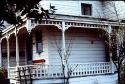 Unidentified house, likely in Santa Rosa, California, photographed in 1976