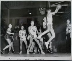 Analy High School Tigers basketball 1948--Analy vs Napa, Jan 9, 1948