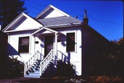 Sebastopol house located at 234 Pitt Avenue, Sebastopol, California, about 1975