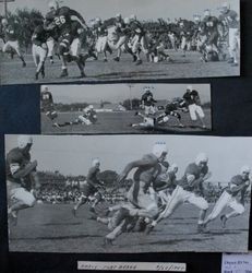 Analy High School Tigers football 1947--daytime football game with Fort Bragg on September 27, 1947