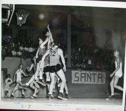 Analy High School Tigers basketball 1949--Analy vs Santa Rosa