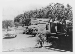 Zimpher's fruit stand on Gravenstein Highway North operated by Marvin and Wanda Zimpher from 1953 to 1962