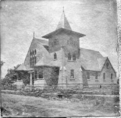 Catholic Church in Sebastopol, about 1908