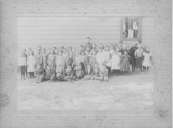 Sebastopol Grammar School, 1st grade class with teacher Miss Mabel Johnson, 1901