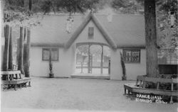 Dance hall at Rio Nido, California on the Russian River, 1920s