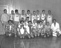 Analy High School faculty basketball team of 1951